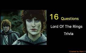 In lord of the rings, what is frodo and bilbo's last name? Lord Of The Rings Quiz 16 Questions Nsf Music Magazine