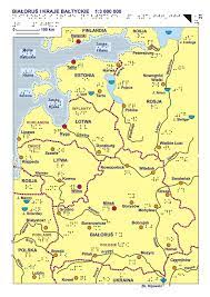 Na podstawie kryterium i i iv. 21 Bialorus I Kraje Baltyckie Mapa Ogolna