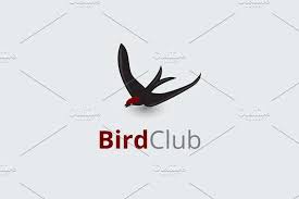 Birds On The Bat Logo Bird Club Logo Logos Bird Logos Bird