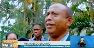 KAK Konstitui Ministru Francisco Jeronimo Hanesan Arguido