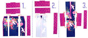 Can you make a kimono out of a scarf? Happy Earth Day How To Make A Kimono The Dressyourdoll Blog