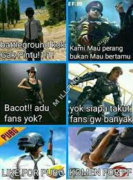 Pubg y free fire memes. Debat Pubg Vs Free Fire Home Facebook