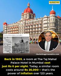 iconic Taj Mahal Palace Hotel in Mumbai ...
