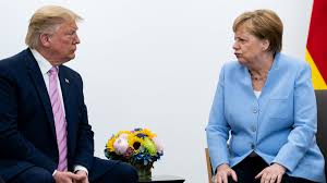 Born 17 july 1954) is a german politician who has been chancellor of germany since 2005. On Trump Merkel S Face Does The Talking The New York Times
