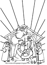 Search through more than 50000 coloring pages. Baby Jesus Coloring Page