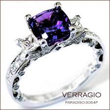 Pin By Verragio On Verragio Rings Purple Engagement Rings Verragio Engagement Rings Purple Rings