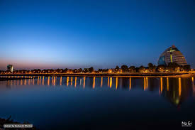 Nile Street At Night Khartoum شارع النيل ليلا الخرطوم السودان By Na Gi Sudan Khartoum Nile Night Capital Sydney Opera House Opera House Photo