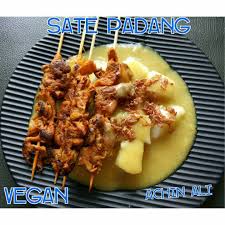 Resep vegetarian dari jamur untuk sehari hari : Vci Recipe Sate Padang Vegan Sate Padang Facebook