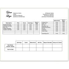 Blank Pay Stubs Template 1 Templates Example Templates Example In 2020 Word Template Words Templates