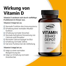 Vitamin D3 Und K2 Kapseln Von Wehle Sports Sportnahrung Wehle