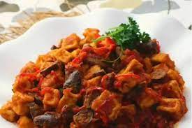 Setelah itu ati sapi direbus sampai setengah matang saja. Resep Dan Cara Membuat Sambal Goreng Tahu Jantung Ayam