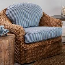 Fiji Seagrass Swivel Chair Slipcovers For Chairs Wicker Furniture Cushions Chair