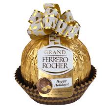 Ferrero Rocher Fine Hazelnut Milk Chocolate Chocolate Christmas Candy Gift 4 4 Oz 2 Pieces Walmart Com Walmart Com