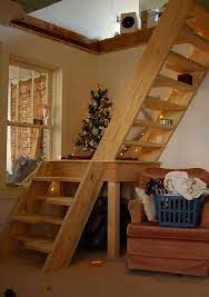 Stairs Could Come Over The Master Bedroom Door And End In The Mud Room Loft Staircase Attic Ladder House Stairs