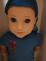 American Girl Truly Me 18 Doll #90 Street Chic Blue New