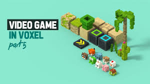 This video included top voxel games. Video Game In Voxel Art Part 5 Youtube
