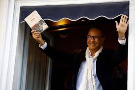 French-Algerian writer Kamel Daoud wins top French literary prize for novel  'Houris'