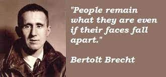 Die ermittlung (theateraufzeichnung) (1966) ich war neunzehn, 1968. Bertolt Brecht Image Quotation 8 Quotes Quotations Mother Courage