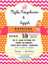 Menerima tempahan kad aqiqah, kad majlis hari jadi, sticker ,label mineral water, dll… ini sontoh tempahan kad utk majlis akikah bagi sesiapa yang berminat boleh hubungi saya. Majlis Aqiqah Badriena Part 1 Chenta Zb