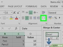 Untuk menggabung beberapa cell menjadi satu cell anda bisa menggunakan. Cara Menggabungkan Sel Di Excel 4 Langkah Dengan Gambar