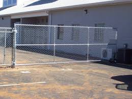 6 Foot Black Chain Link Fence Gate Chain Link Slide Gate With Wheels Chain Link Fence Gate Fence Gate Chain Link Fence