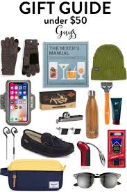 gift guide gifts under 50 for him and
