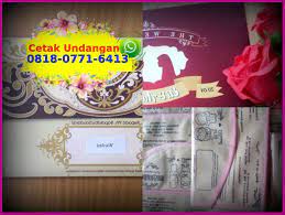 Surat Undangan Pernikahan Resmi Bahasa Inggris O818 O771 6413 Whatsapp Book Cover Agen Convenience Store Products