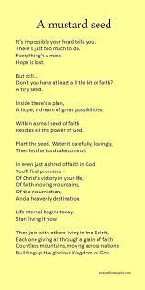 A Mustard Seed Prayer Quotes Faith Quotes Spiritual Quotes