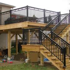 If so what are the best ways? Aluminum Deck Railing Stairs Railing System Ideas Diy
