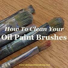 Mar 20, 2010 · pour the paint thinner. How To Clean Oil Paint Brushes After Your Painting Session