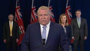 A statement from the premier's office says the staff member was tested tuesday after learning premier ford himself took to twitter over the weekend to announce that the restrictions surrounding playgrounds would also be reversed. Premier Doug Ford To Make Announcement At Queen S Park Cp24 Com