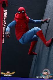 Hot toys collectors is on facebook. Spider Man Homecoming Homemade Suit Sixth Scale Hot Toys 902982 Mms414 Man Of Action Figures
