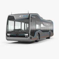 3d Model Future Futuristic Architectural In 2020 Bus City Mercedes 3d Model