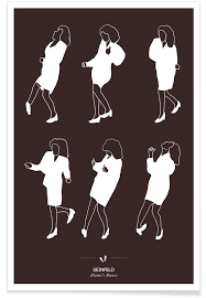 Seinfeld Dance Poster
