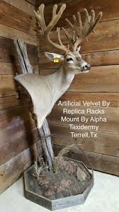This mount will tie in everything in the room while still having that outdoors look. Artificial Velvet Replacement