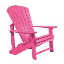 Adirondack chairs are classic outdoor seats. C R Plastic Products Outdoor Seating Generation C01 10 Adirondack Fuchsia Adirondack Chairs From Roger S Inc