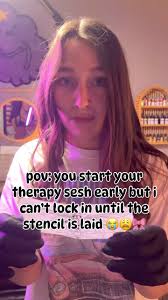 not a single thought behind these eyes until this stencil goes down 😭😝💖  i love all my clients so much because most of the time it’s ME receiving  the therapy & yall all know i need it 😝 LOVE YALL 🫶🏼💖, ...