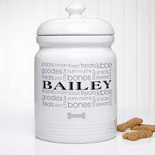 #khlocd #puppy #dog #dogtreats #mnrealtor #mnrealestate #minnesota…» Personalized Dog Treat Jar Doggie Delights