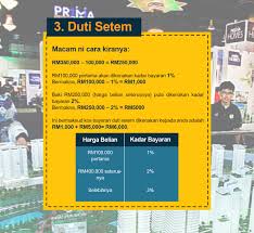 Bagaimanakah cara mengira duti setem? Nak Beli Rumah Pertama Ini 3 Kos Utama Yang Perlu Korang Faham Dan Bayar