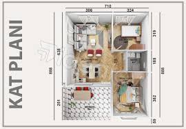 Bir insanın yaşayacağı ideal ev büyüklüğü evin m2'si üzerinden hesaplanmaz.bu tamamen ticari yaklaşımdır. Prefabrik Ev 55 M 2 1 Kampanyali Prefabrik Evim