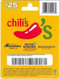 Discover ways to save money on orders of menu selections including lunch and dinner entrees, as well as side dishes and appetizers. Chili S Gift Card Gift A Sizzling Hot Meal Thatsweetgift