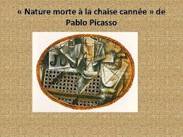 La nature morte à la chaise cannée, pablo picasso, 1912. La Grande Lessive 2 Vendredi 18 Novembre 2016