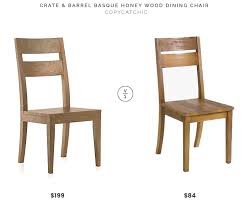 Maybe you would like to learn more about one of these? Daily Find Crate And Barrel Basque Honey Wood Dining Chair Copycatchic