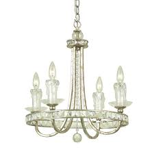 Candice Olson By Af Lighting Aristocrat 4 Light Soft Gold Crystal Accent Or Plug In Chandelier In The Chandeliers Department At Lowes Com