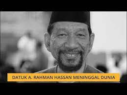 Rahman hassan is currently warded in the intensive care unit (icu) of hospital ampang, after he fainted at a petrol station yesterday. Datuk A Rahman Hassan Meninggal Dunia Youtube