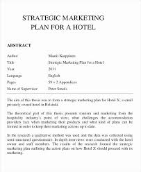 Hotel Business Plan Pdf Best Of 21 Marketing Plan Templates Psd Word In 2020 Marketing Plan Marketing Plan Template Marketing Strategy Plan