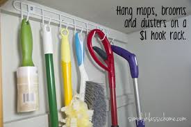 This versatile matte black finish goes great in a broom closet or a pantry. 27 Best Broom Mop Storage Ideas Storage Mop Storage Cleaning Closet