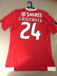 Over 80% new & buy it now; Benfica Home Football Shirt 2015 2016 Sponsored By Emirates