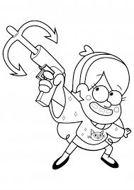 Mabel and dipper's great uncle, or grunkle stan, is a huckster that runs the mystery shack, a tourist trap of questionable oddities in gravity falls. Mabel With Grappling Hook Coloring Pages Gravity Falls Coloring Pages Colorings Cc