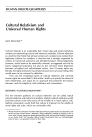 Human Rights And Cultural Relativism Cultural Relativism Intercultural Communication Social Institution